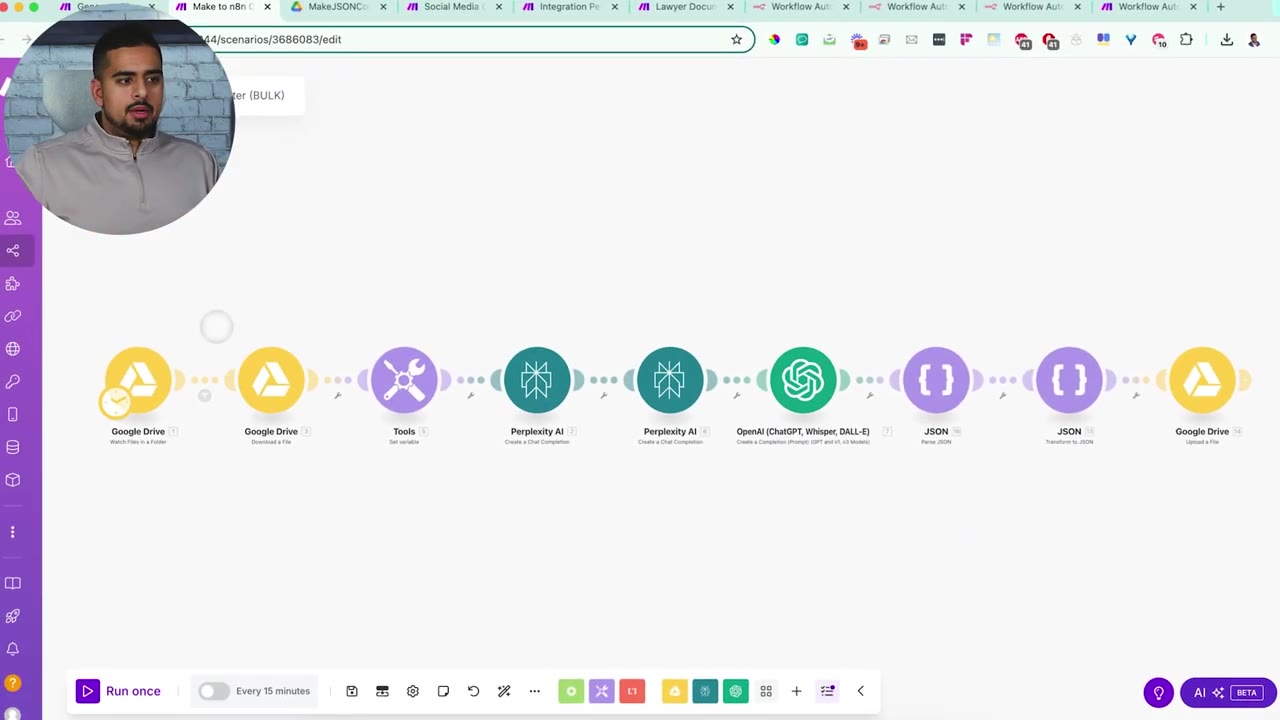 Bulk Make JSON converter automation in Make