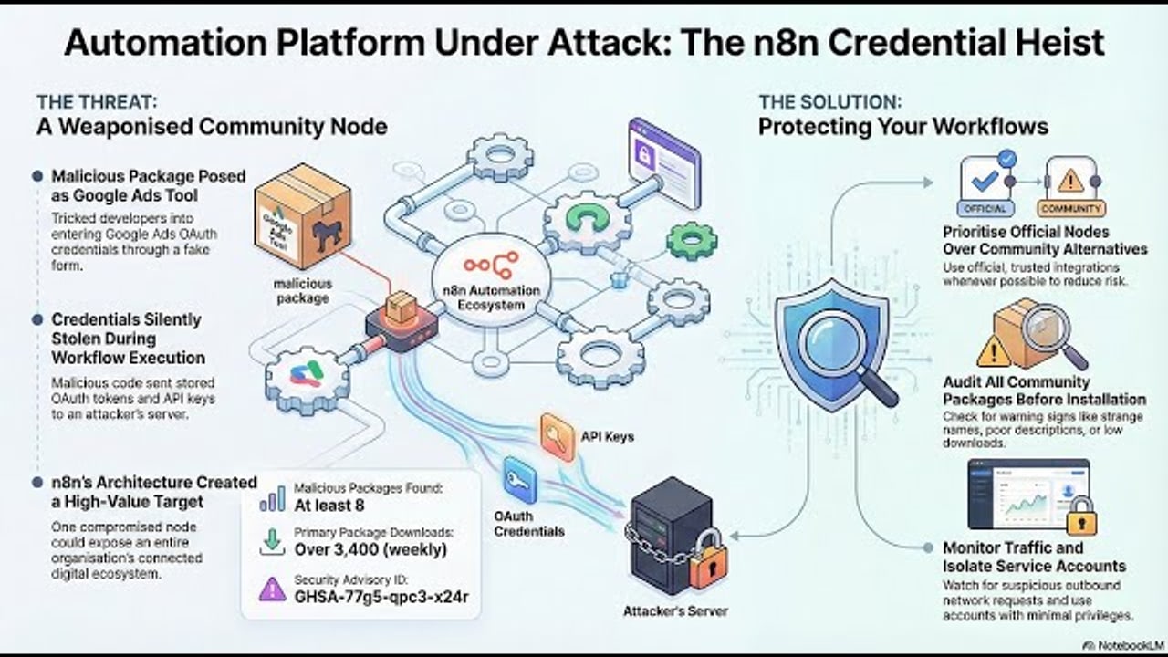 The npm Package That Was Secretly Stealing Credentials From n8n Users for Weeks Before Anyone Noticed