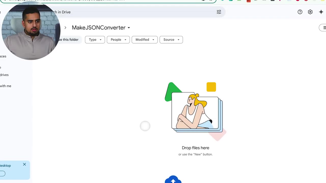 Three Make blueprint files uploaded to Google Drive