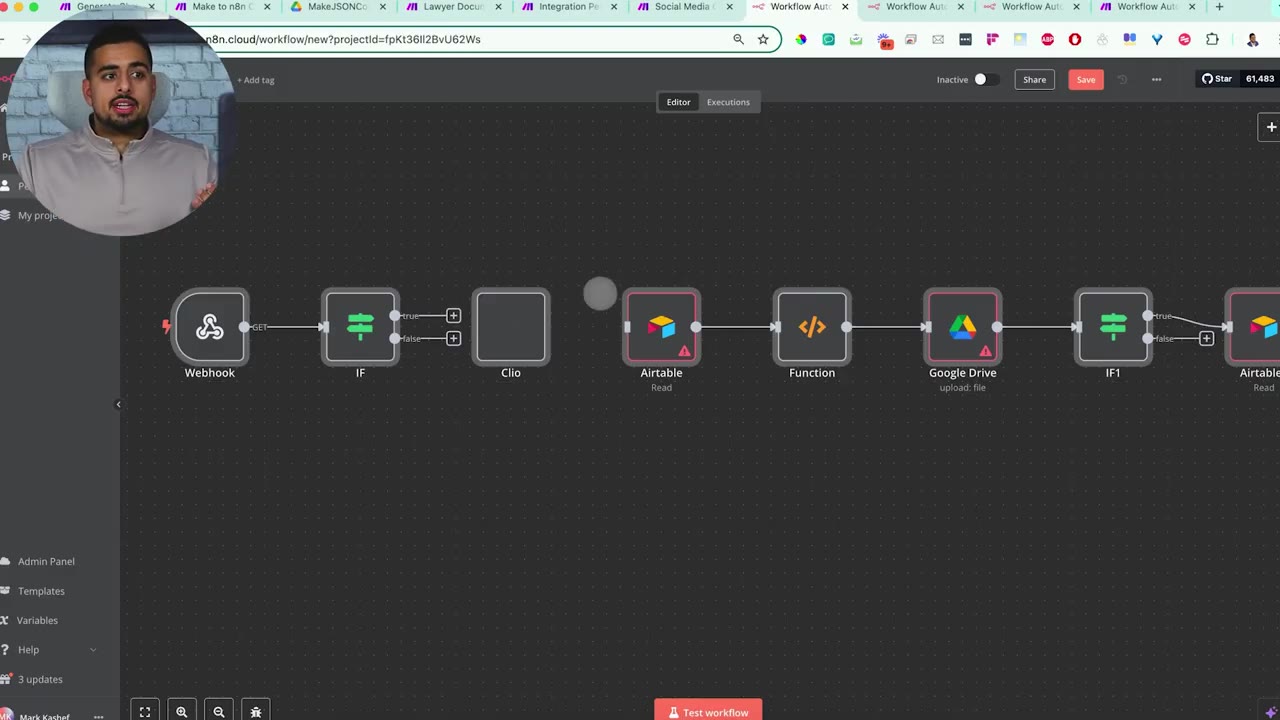 HTTP request substitute for unsupported Make integration